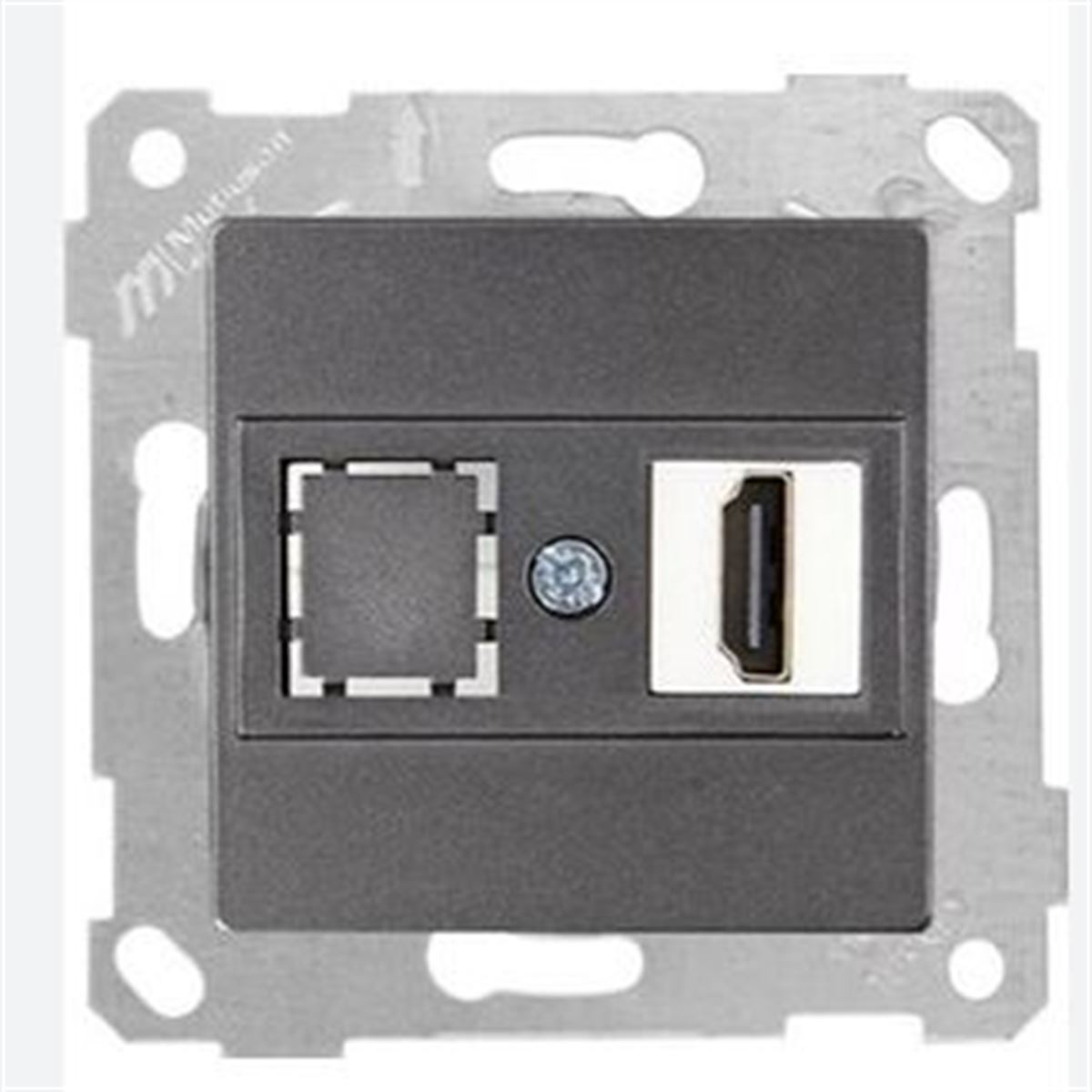 RİTA MEK TUŞ 1 ÇIKIŞLI (RJ45) FİBER OPTİK PRİZ ANT 1
